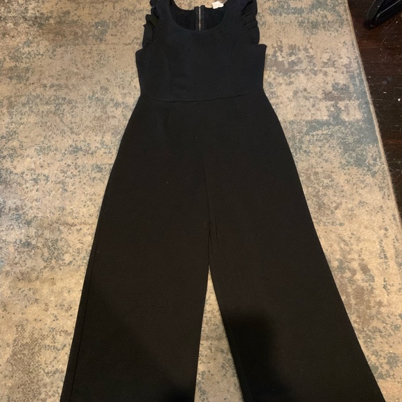 Black jumper suit wide leg - Picture 1 of 6